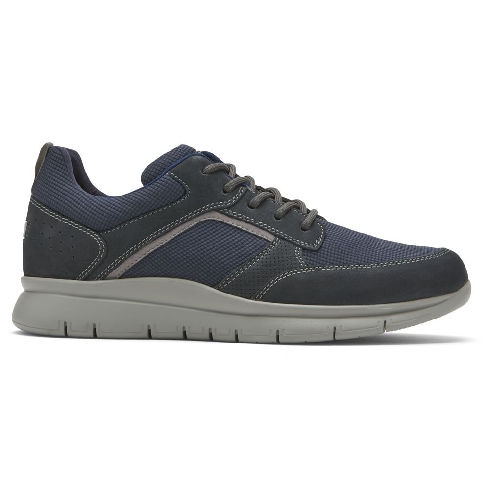 Sneakers Rockport Uomo - Primetime Casual Mudguard - Blu Marino - FIMYJSU-23